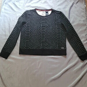 Harley-Davidson women's long sleeve size Medium black biker shirt LOT F2